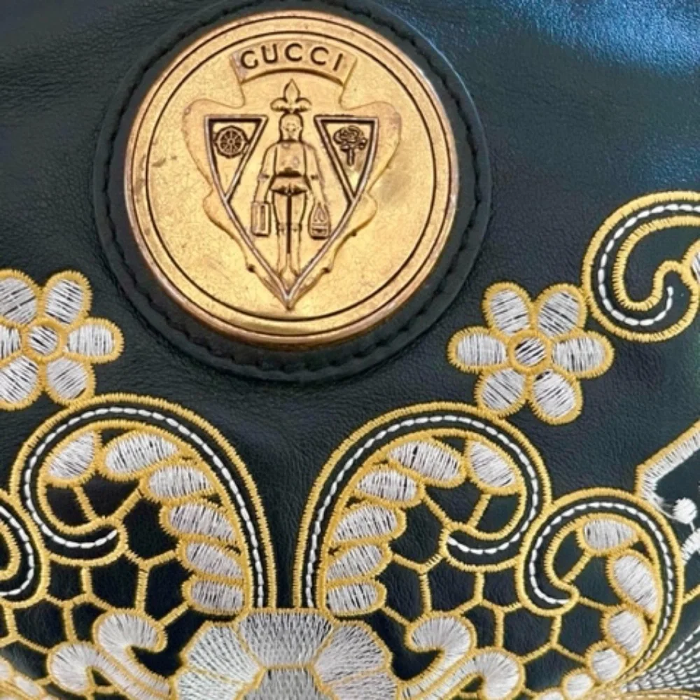 Gucci Hysteria ultra rare embroidered clutch